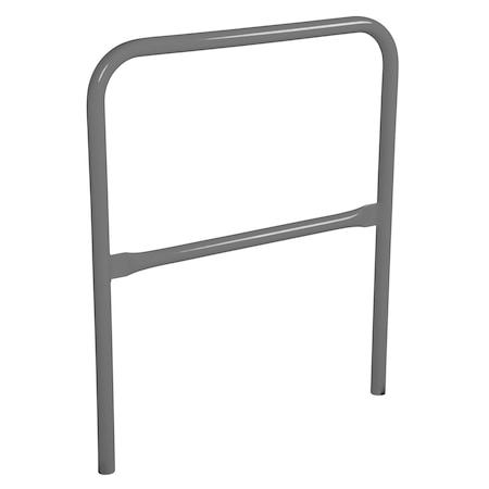Vestil STEEL PIPE SAFETY RAILING 36 IN LENGTH GRAY VDKR-3-GYSG